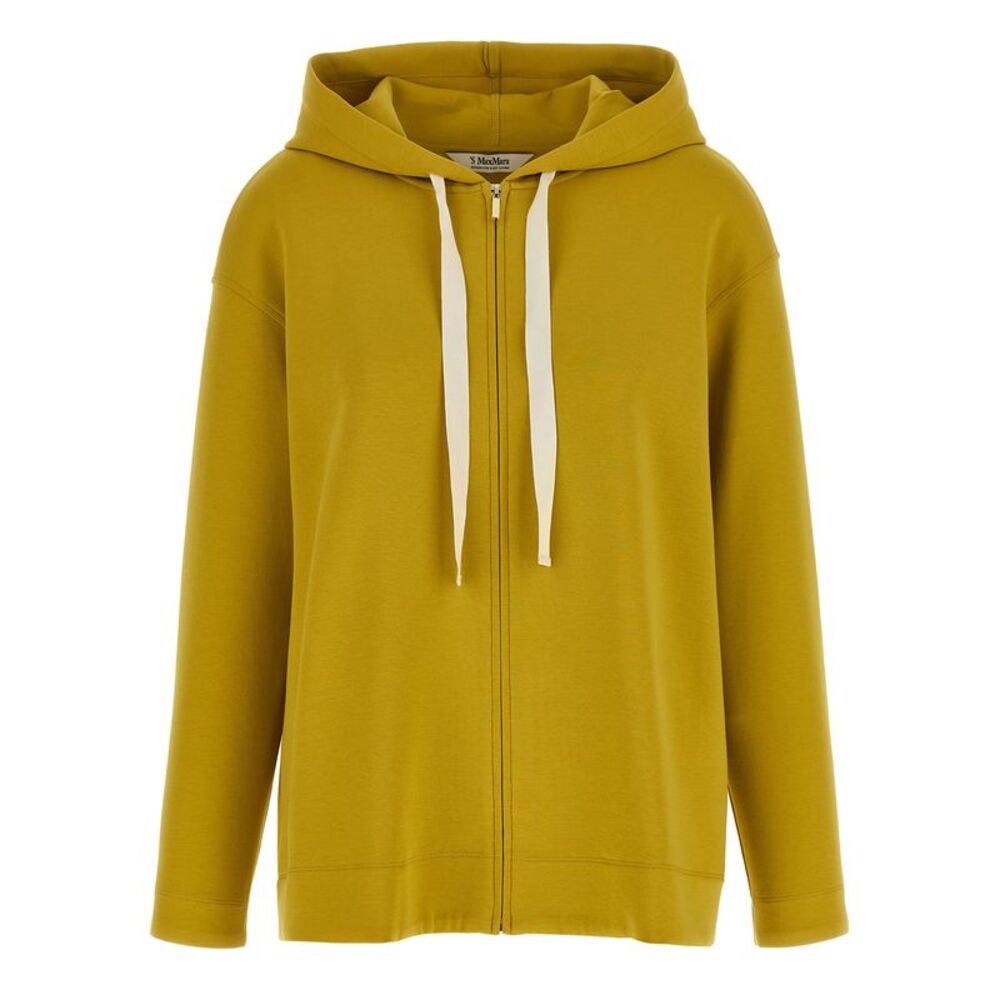 'S Max Mara Bicolor Cotton Women's Hoodie